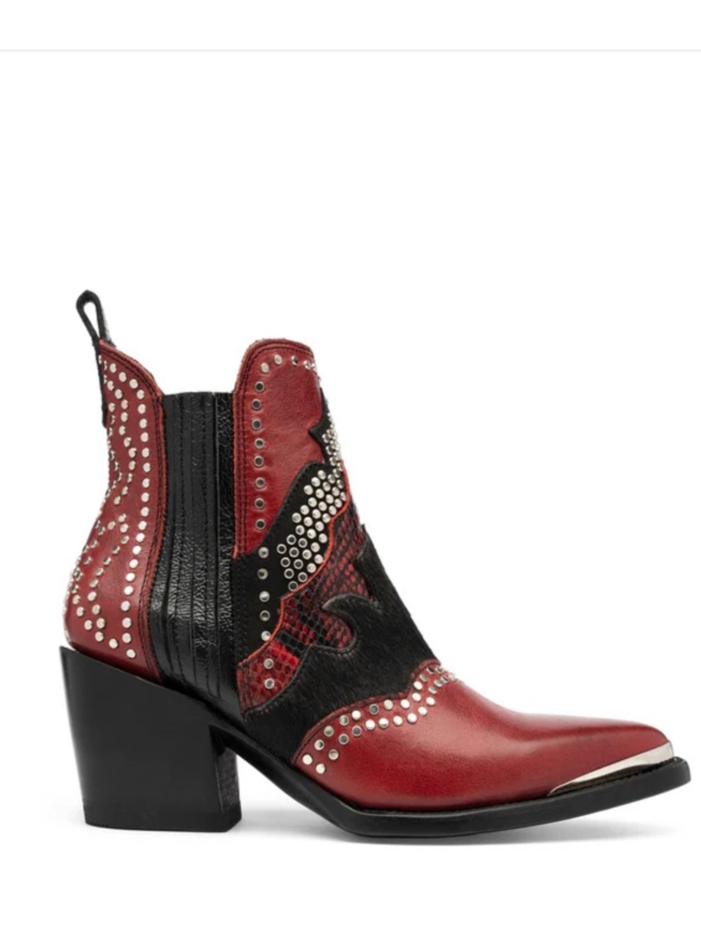 Mezcalero Chiara Red Kiss Studded Western Boots - Sz. 9.5 - New in Box - Picture 16 of 16